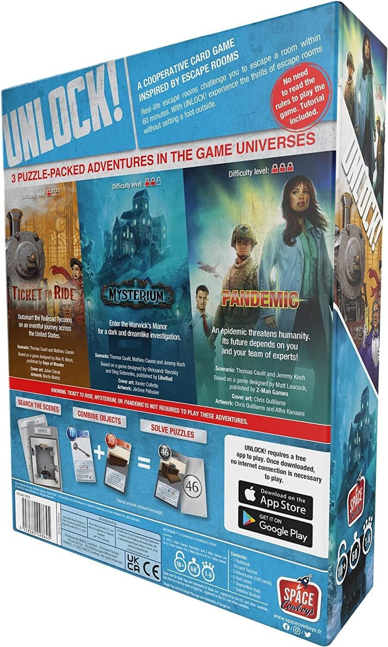 Unlock! Game Adventures Board Games Asmodee   