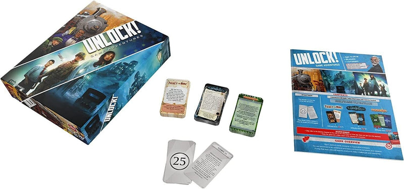 Unlock! Game Adventures Board Games Asmodee   