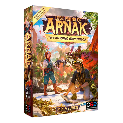 Lost Ruins of Arnak: The Missing Expedition Board Games Czech Games Edition   