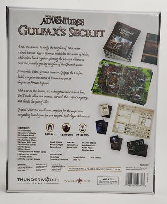 Roll Player Adventures: Gulpax's Secret Tabletop RPGs Thunderworks Games