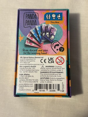 Panda Panda Board Games Allplay