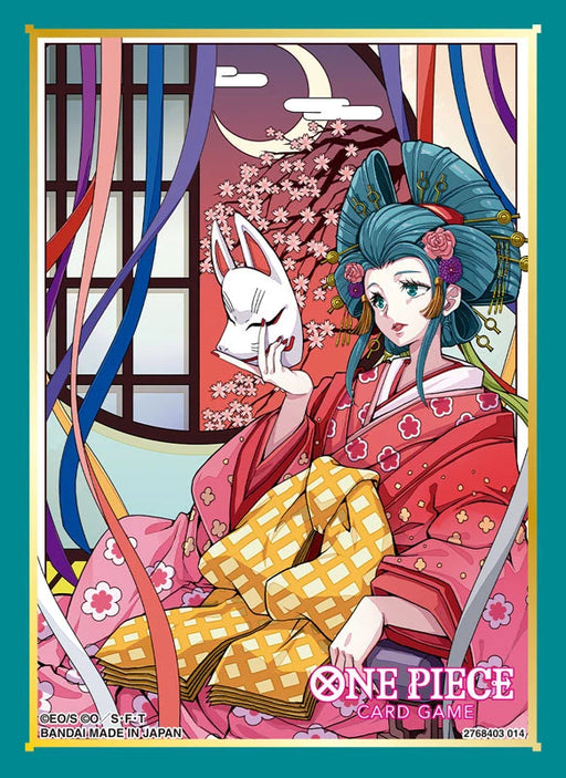 One Piece Card Sleeves - Kouzuki Hiyori 70Ct (Set 10) Card Sleeves Bandai