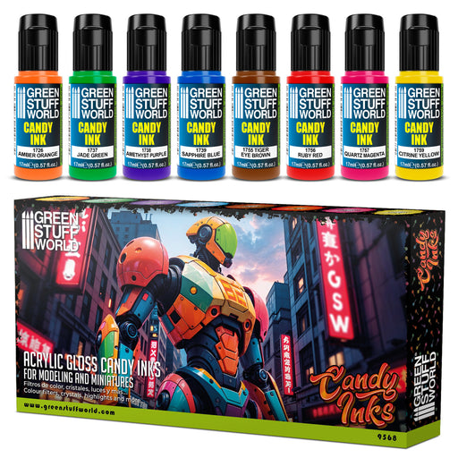 Green Stuff World: Gloss Candy Inks Model Tools & Glue Green Stuff World