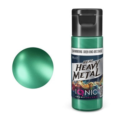 Ionic: Heavy Metal 0812 - Shimmering Green Base Model Paints Runeforge Distribution
