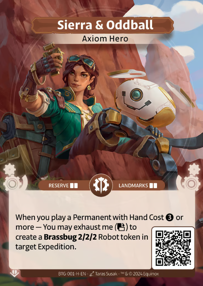 Altered TCG: Starter Deck - Axiom Altered TCG Sealed Equinox   