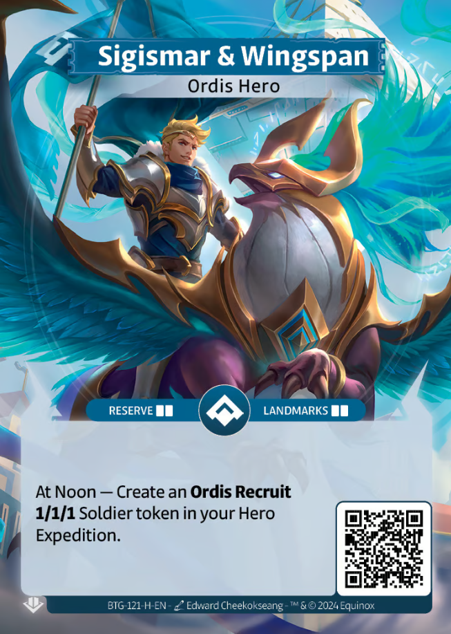 Altered TCG: Starter Deck - Ordis Altered TCG Sealed Equinox   