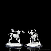 Critical Role Unpainted Miniatures: Skeletal Centaurs Unpainted Miniatures WizKids