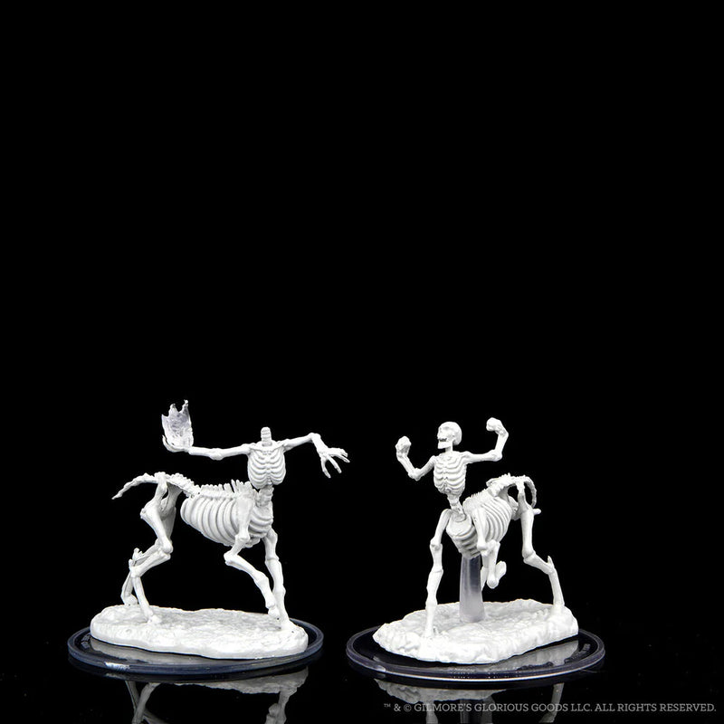 Critical Role Unpainted Miniatures: Skeletal Centaurs Unpainted Miniatures WizKids
