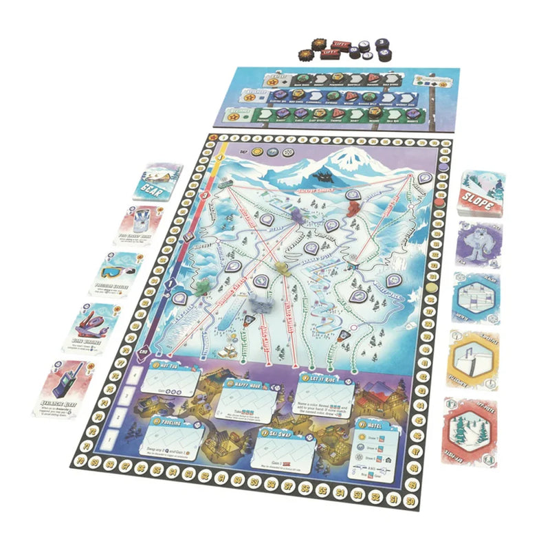 Skull Canyon - Ski Fest Board Games Pandasaurus Games