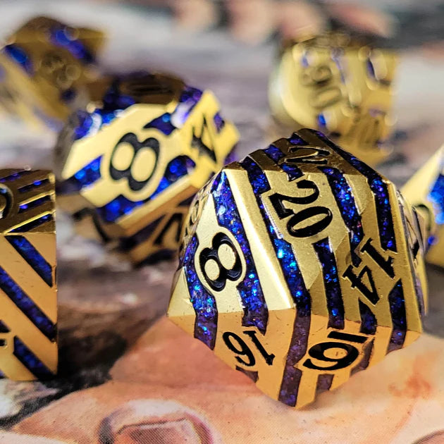 Forged Gaming: Metal 7-Die Set - "Sphinx's Calling" Dice & Gaming Accessories Forged Gaming