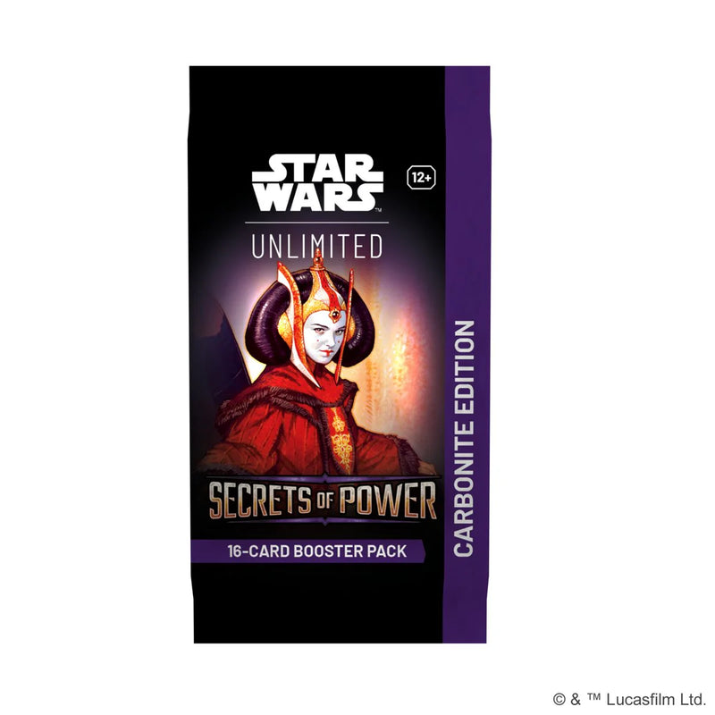 Star Wars: Unlimited Secrets of Power - Carbonite Booster Pack Star Wars Unlimited Sealed Fantasy Flight Games