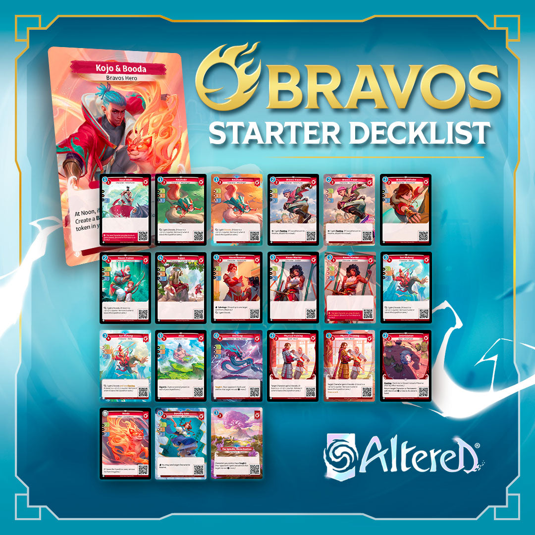 Altered TCG: Starter Deck - Bravos Altered TCG Sealed Equinox   