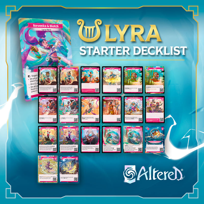 Altered TCG: Starter Deck - Lyra Altered TCG Sealed Equinox   