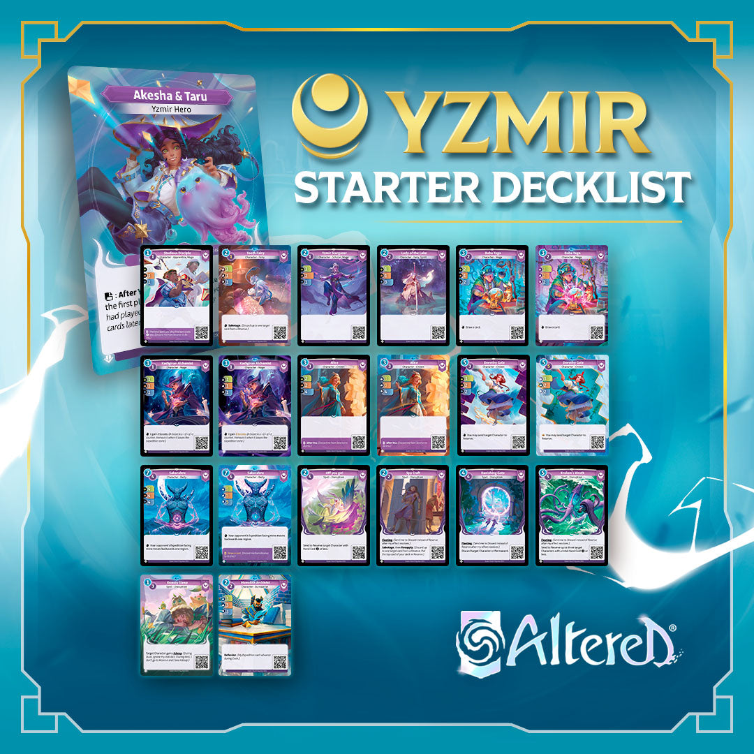 Altered TCG: Starter Deck - Yzmir Altered TCG Sealed Equinox   