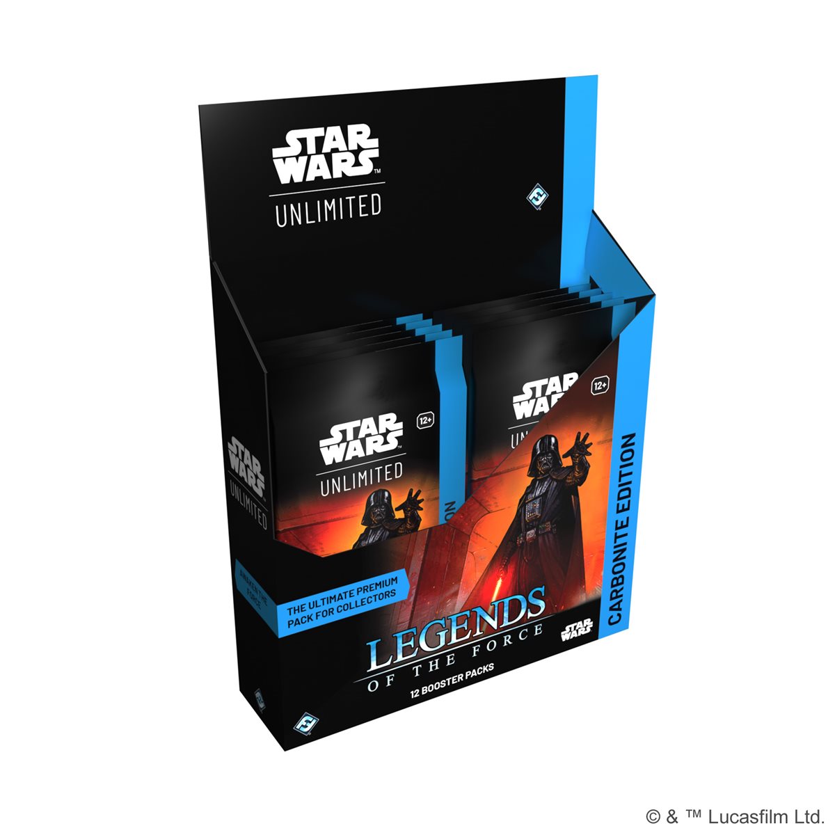 Star Wars: Unlimited Legends of the Force - Carbonite Booster Box Star Wars Unlimited Sealed Fantasy Flight Games