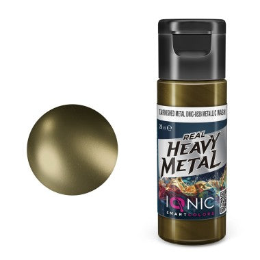Ionic: Heavy Metal 0838 - Tarnished Metal Metallic Wash Model Paints Runeforge Distribution
