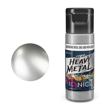 Ionic: Heavy Metal 0859 - Burnised Metal Highlight Model Paints Runeforge Distribution