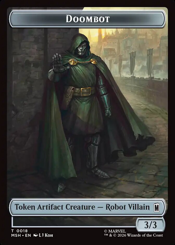 Doombot Token [Marvel Super Heroes] Foil