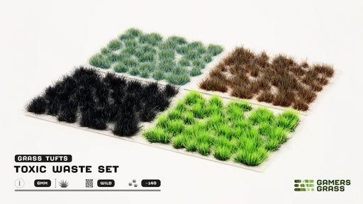 Gamer's Grass: Toxic Waste Wild Set Basing Materials Gamer's Grass
