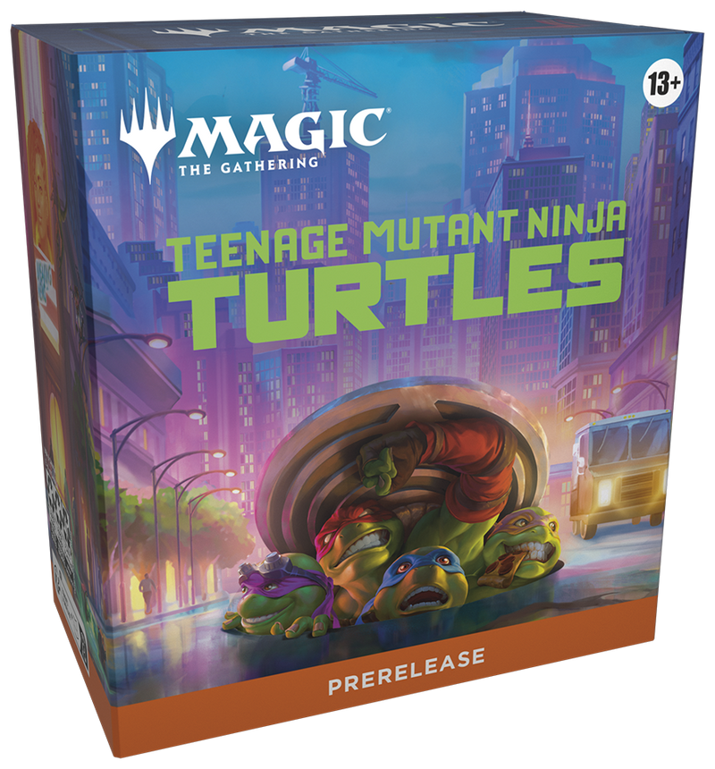 MTG Teenage Mutant Ninja Turtles - Prerelease Kit + 2 Play Booster Packs MTG Sealed Magic: The Gathering