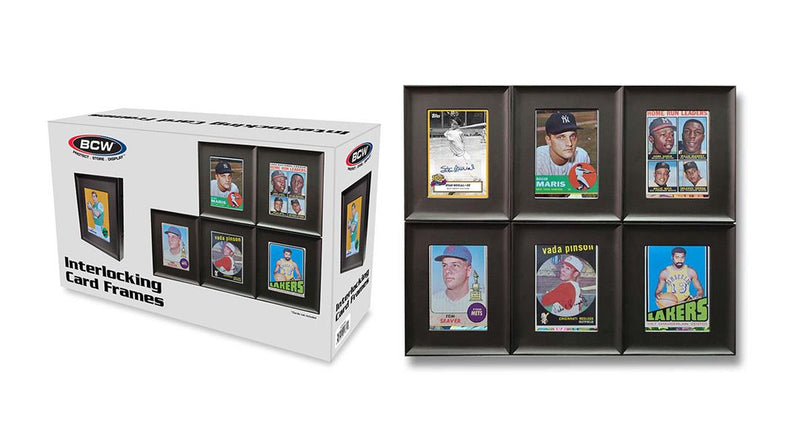 BCW: Interlocking Card Frames (6-Pack) Deck Boxes & Storage BCW