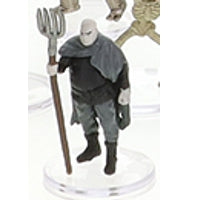 Dungeons & Dragons: Icons of the Realm: Vecna: Eve of Ruin: 10/40 Angry Commoner (pitchfork) RPG Miniatures WizKids   