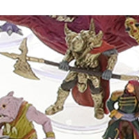 Dungeons & Dragons: Icons of the Realm: Vecna: Eve of Ruin: 4/40 Merregon RPG Miniatures WizKids   