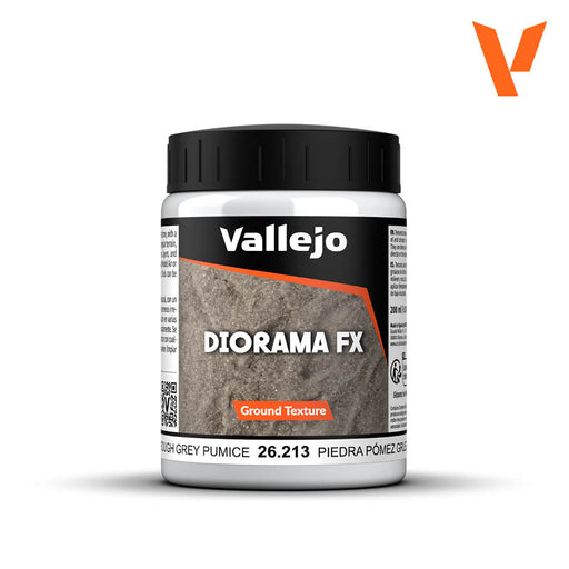 Vallejo: Diorama FX Ground 26213 Rough Grey Pumice Model Paints Vallejo