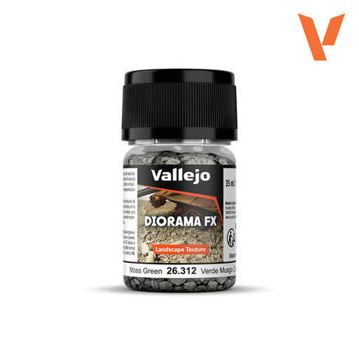 Vallejo: Diorama FX Landscape 26312 Moss Green 2-5mm Model Paints Vallejo