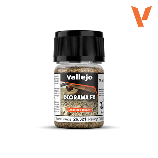 Vallejo: Diorama FX Landscape 26321 Warm Orange 1-2mm Model Paints Vallejo