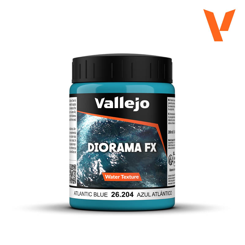Vallejo: Diorama FX Water 26204 Atlantic Blue Model Paints Vallejo