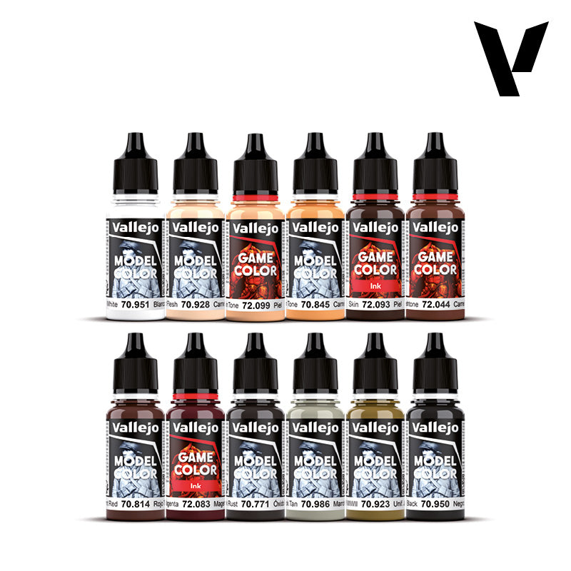 Vallejo: 72201 Squidmar Essential Paint Set Model Paints Vallejo