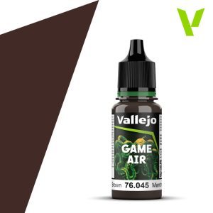 Vallejo: Game Air 76045 Charred Brown Model Paints Vallejo