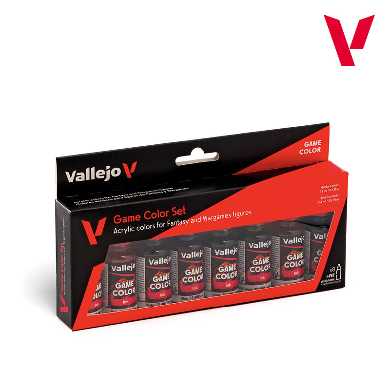 Vallejo: Game Color 72296 Game Color Ink Set