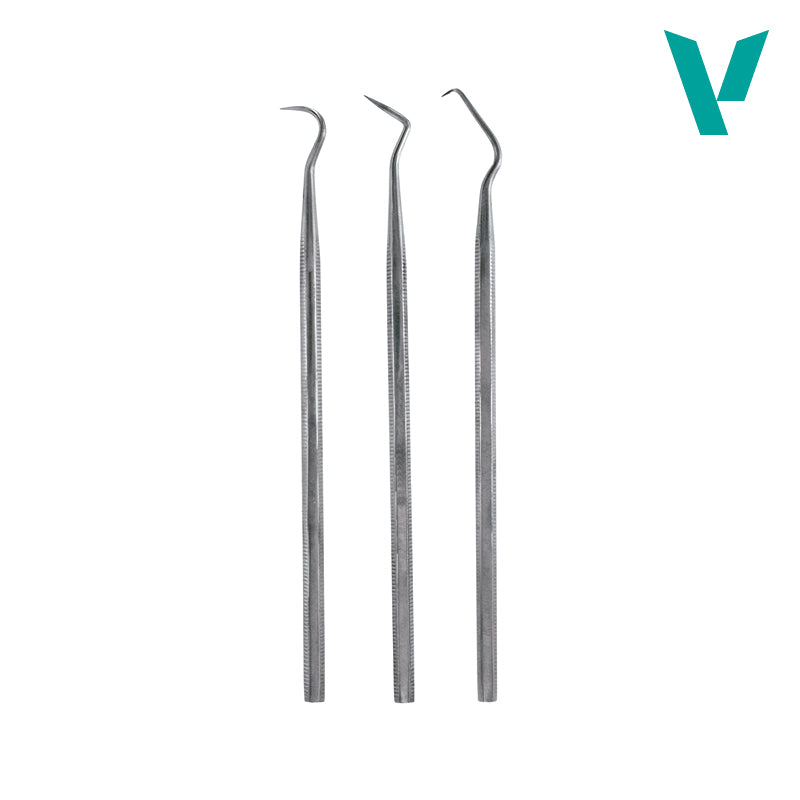 Vallejo: T02001 Set of 3 Stainless Steel Probes