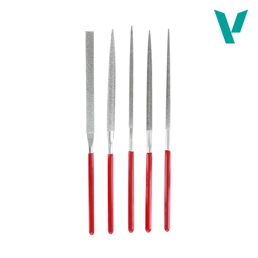 Vallejo: T03002 Set of 5 Diamond Files Model Tools & Glue Vallejo