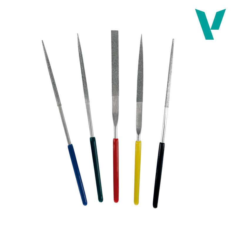 Vallejo: T03004 Set of 5 Mini Diamond Files Model Tools & Glue Vallejo