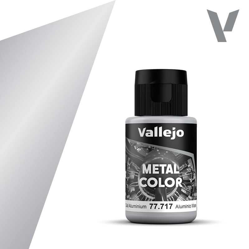Vallejo: Metal Color 77717 Dull Aluminium Model Paints Vallejo