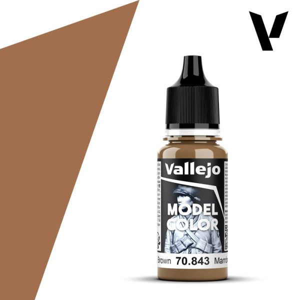 Vallejo: Model Color 70843 Cork Brown Model Paints Vallejo