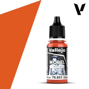 Vallejo: Model Color 70851 Bright Orange Model Paints Vallejo