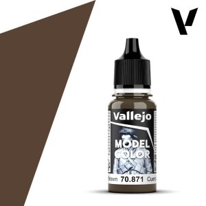 Vallejo: Model Color 70871 Leather Brown Model Paints Vallejo