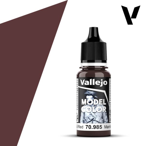 Vallejo: Model Color 70985 Hull Red Model Paints Vallejo