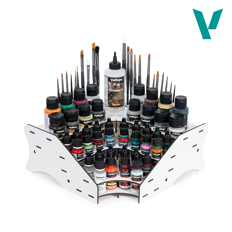Vallejo: 26008 Model Paint Stand - Short Corner Module