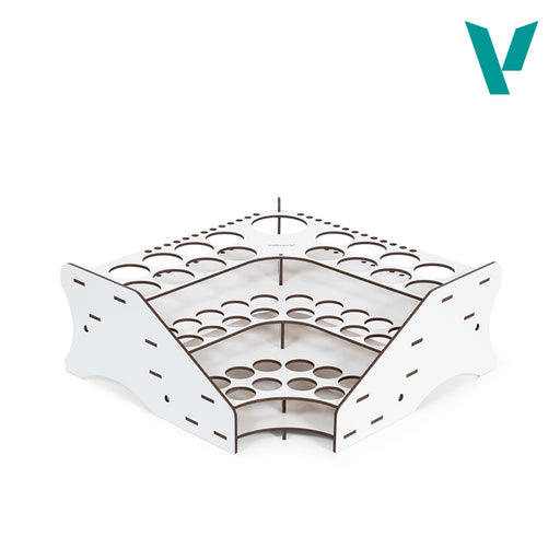Vallejo: 26008 Model Paint Stand - Short Corner Module Model Paints Vallejo