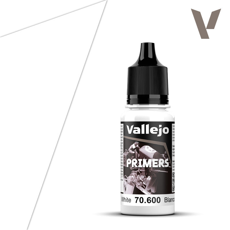 Vallejo: Surface Primer 70600 White Model Paints Vallejo