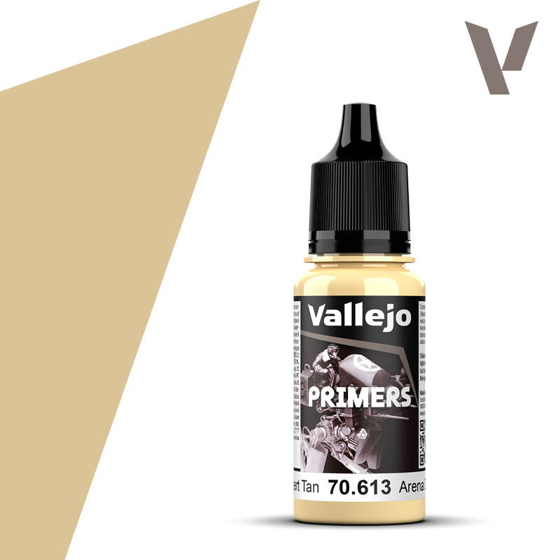 Vallejo: Surface Primer 70613 Desert Tan Paint, Tools and Bases Vallejo   