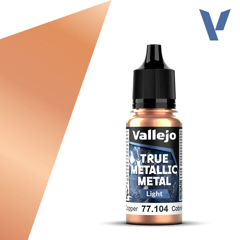 Vallejo: True Metallic Metal 77104 Ancient Copper Light Model Paints Vallejo