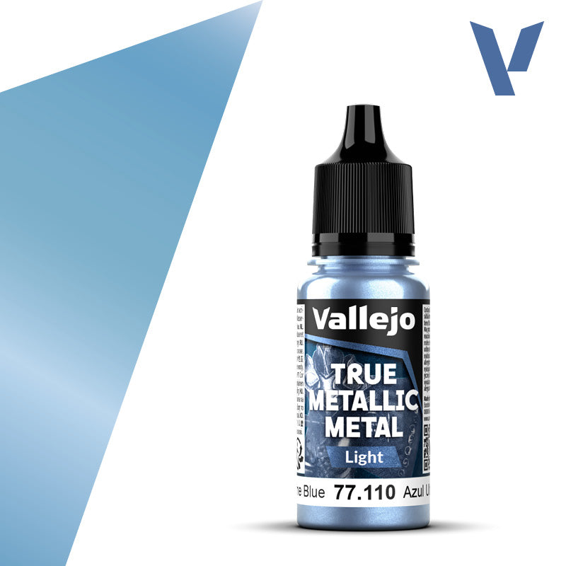 Vallejo: True Metallic Metal 77110 Ultramarine Blue Light Model Paints Vallejo