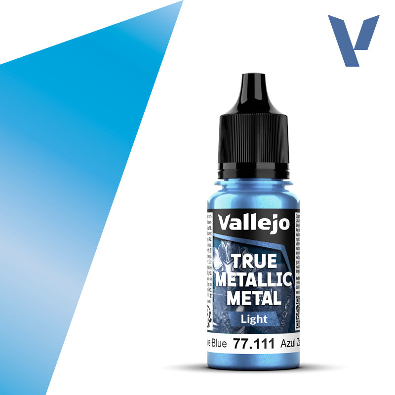 Vallejo: True Metallic Metal 77111 Sapphire Blue Light Model Paints Vallejo