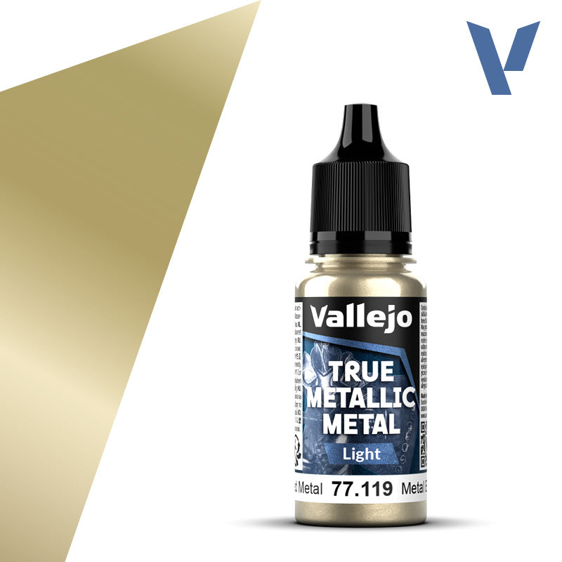 Vallejo: True Metallic Metal 77119 Aged Metal Light Model Paints Vallejo